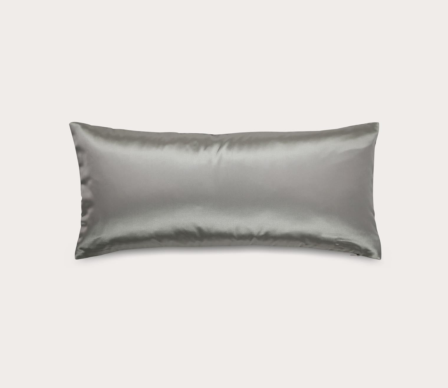 Duchess Reversible Satin and Velvet Throw Pillow by Ann Gish