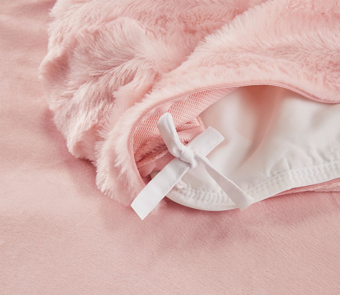 Duke Faux Fur Weighted Blanket by Beautyrest