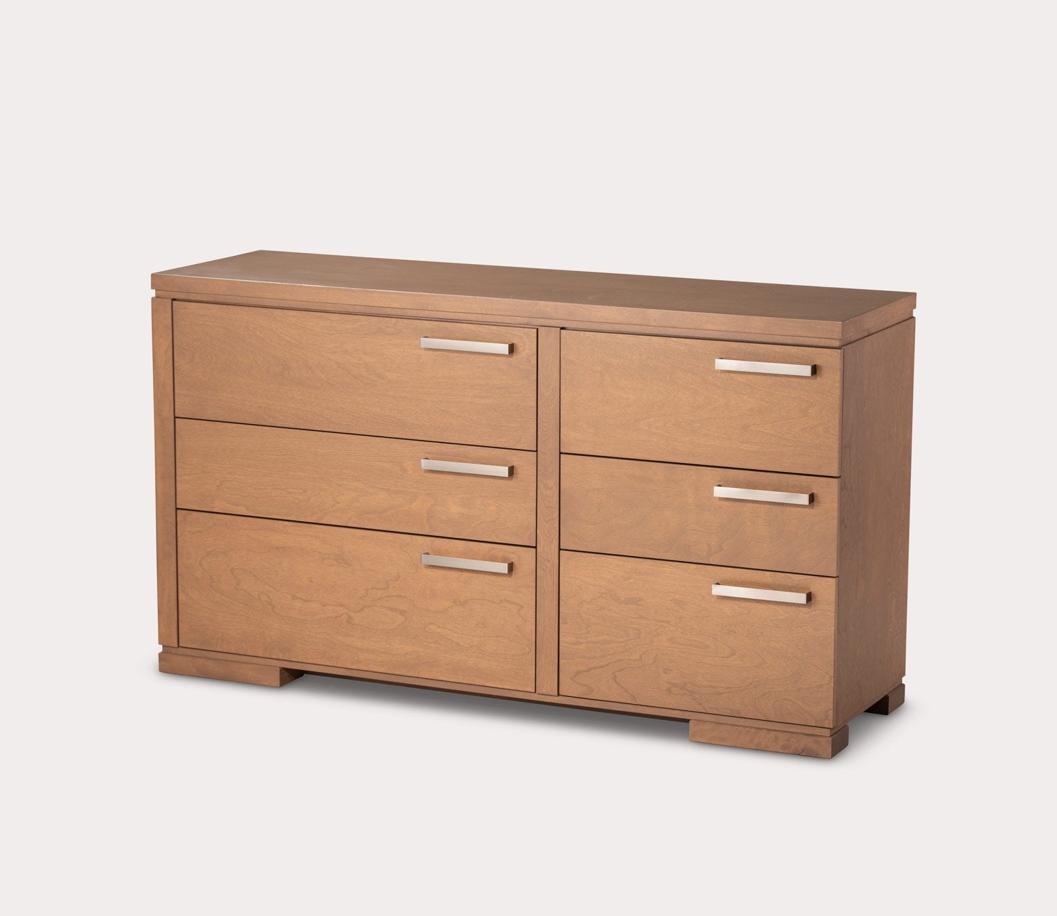 Dunes Wood 6-Drawer Double Dresser