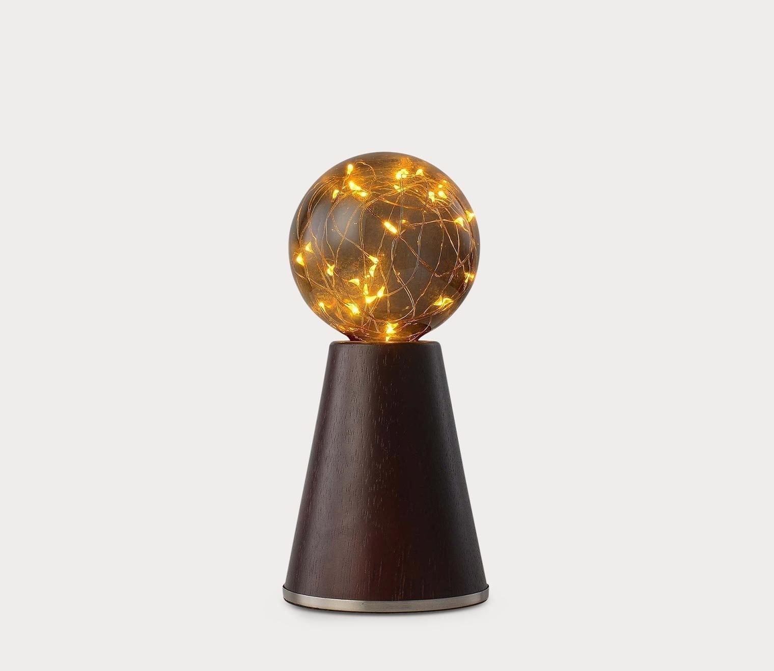 Eagle Rock Walnut Satin Accent Lamp