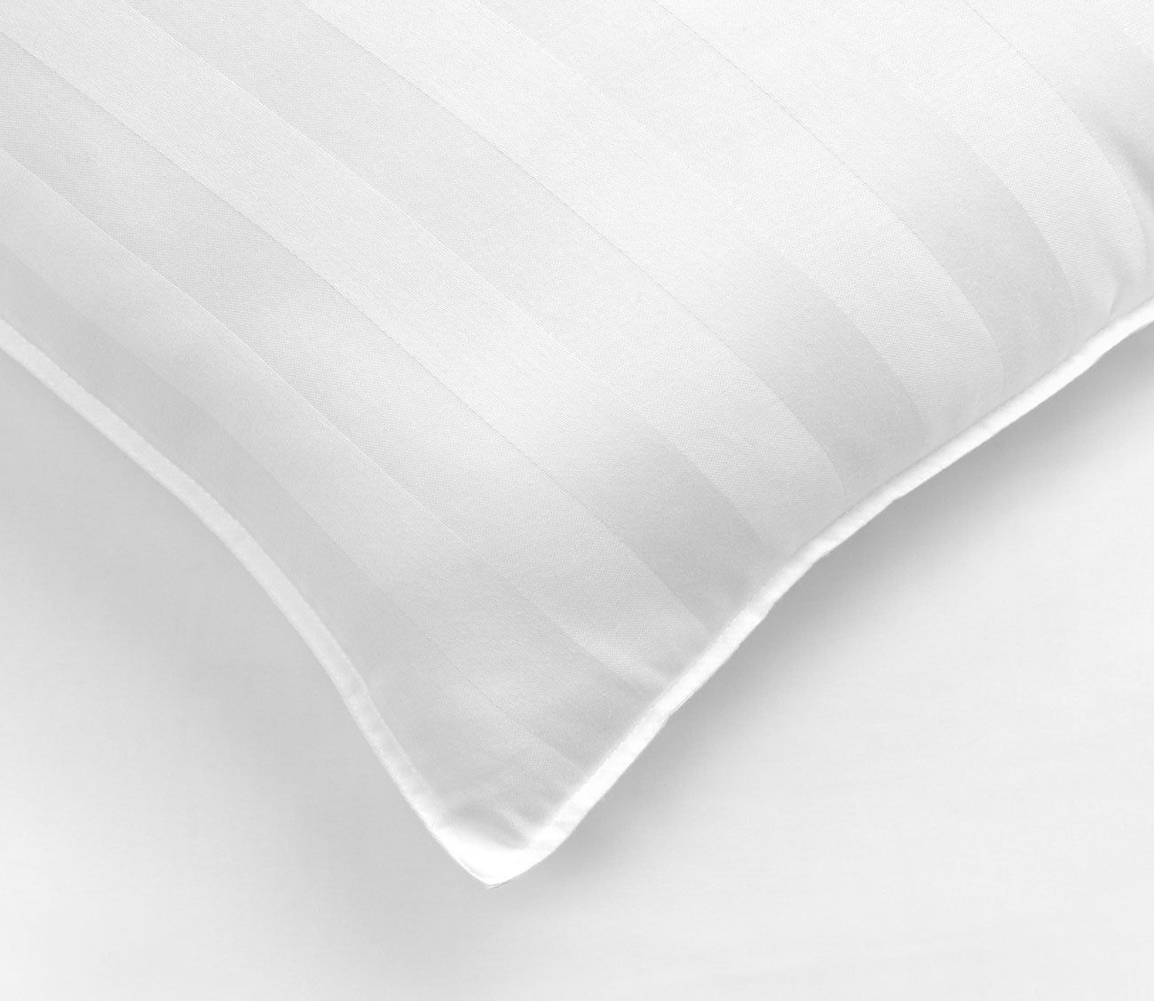Eco Classic Cotton Cover Standard Fiber Pillow Set of 4 by Soft-Tex