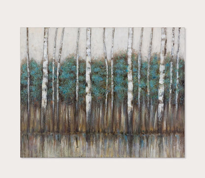 Edge Of The Forest Hand Painted Canvas by Uttermost