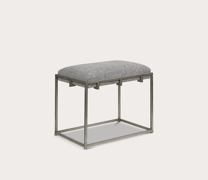 Edie Silver Small Bench by Uttermost