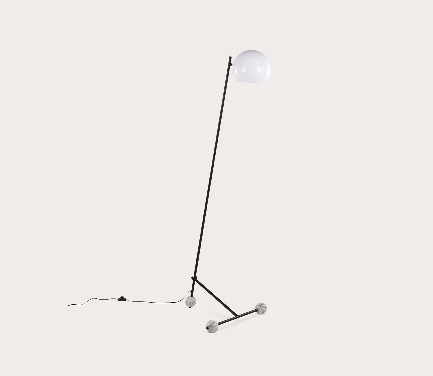 Eileen Contemporary Adjustable Floor Lamp