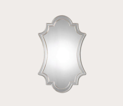 Elara Antiqued Silver Wall Mirror by Uttermost