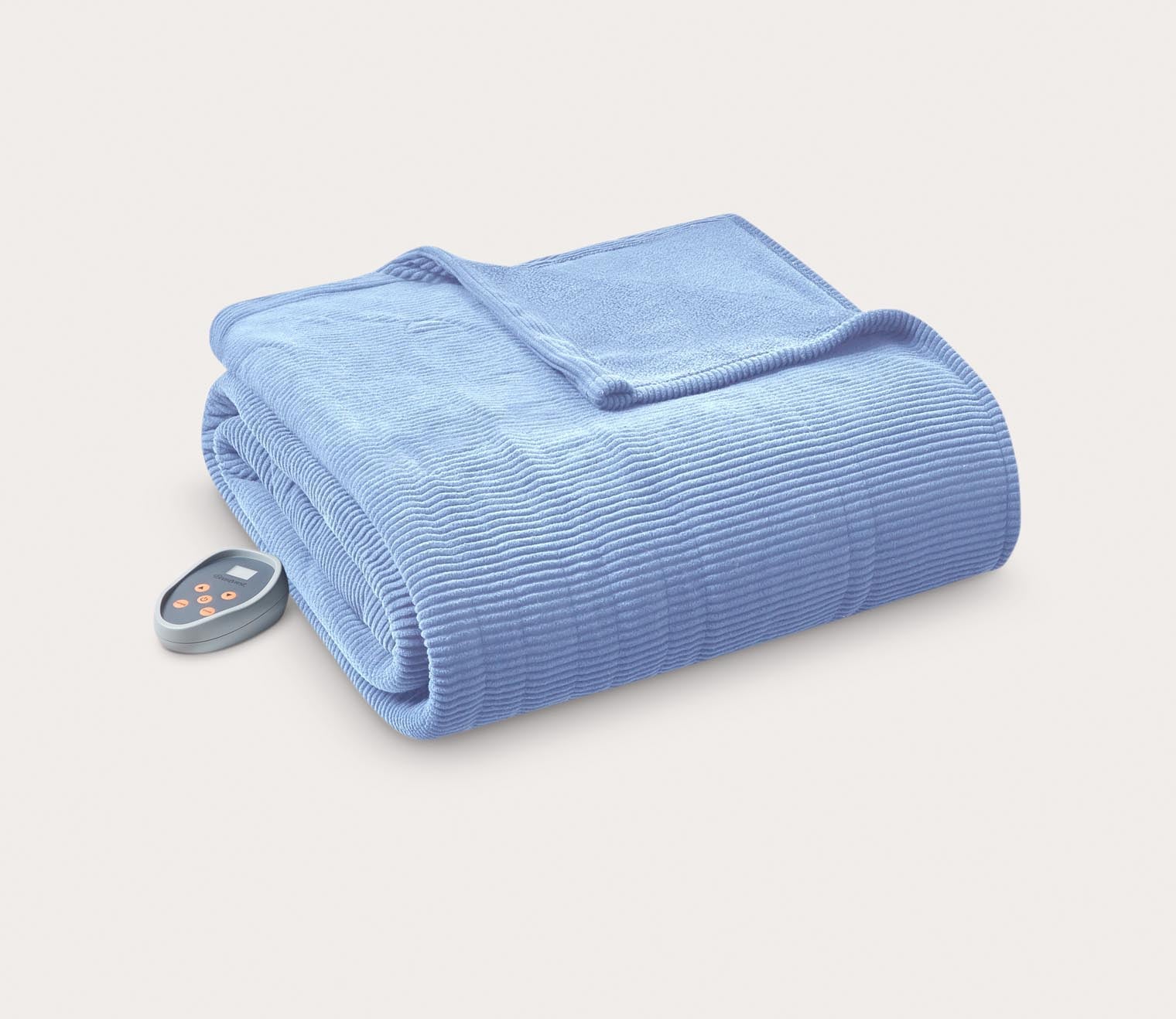 Electric Micro Fleece Heated Blanket by Beautyrest