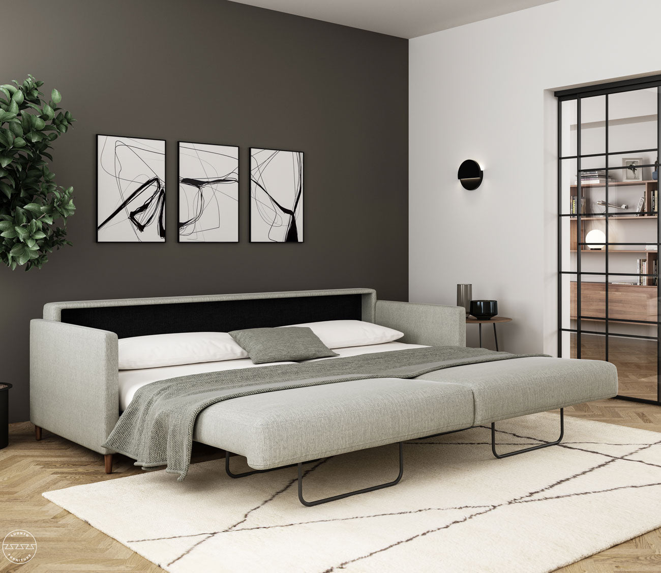 Elfin Sleeper Sofa by Luonto