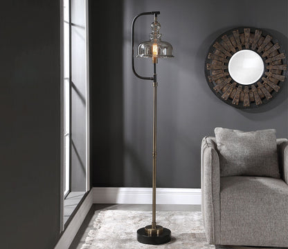 Elieser Industrial Floor Lamp by Uttermost