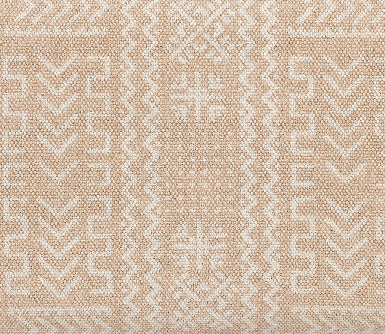 Ellington Tribal Print Cotton Upholstered Bench by Powell