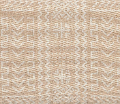 Ellington Tribal Print Cotton Upholstered Bench by Powell