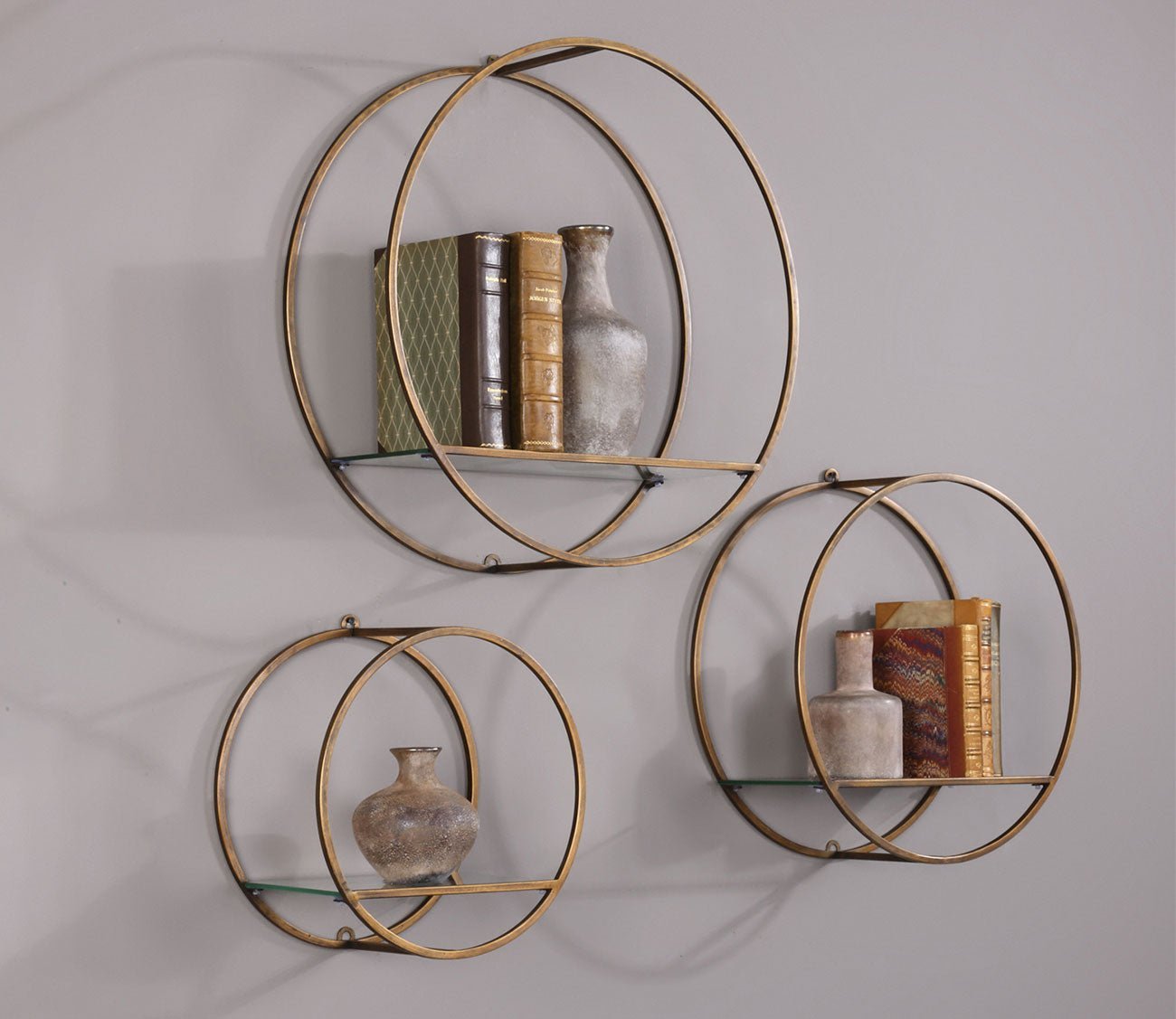 Ellison Drum Cage Shelves