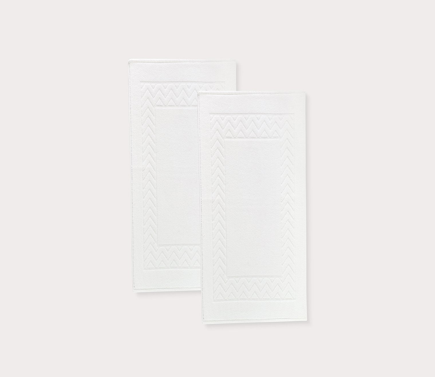 Enchasoft 2-Piece Turkish Cotton Bath Mat Set in 5 Colors by Enchante