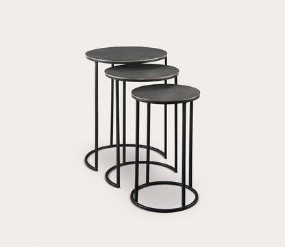 Erik Metal Nesting Tables Set of 3 by Uttermost