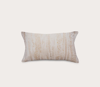 Escama Diamond Texture Throw Pillow by Ann Gish
