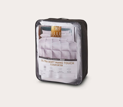 Extra Warmth Ultra-Soft Nano-Touch Duraloft Down Alternative Comforter by Elle Décor