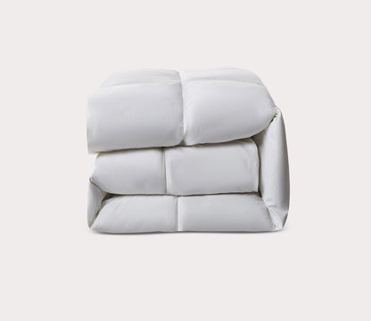 Extra Warmth White Goose Feather and Down Fiber Comforter by Serta