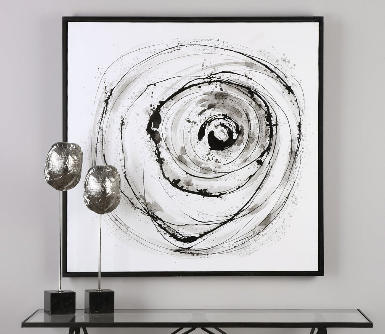 Eye On The World Hand Painted Canvas
