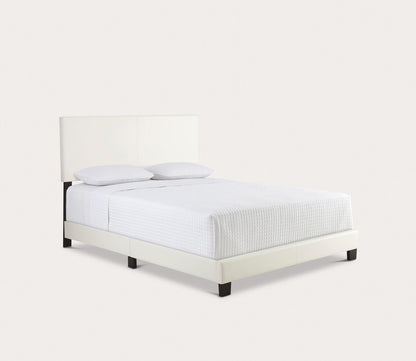 Fairfield Faux Leather Upholstered Platform Bed by Arkotec