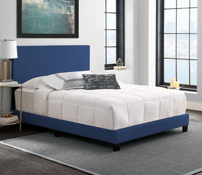 Fairfield Faux Leather Upholstered Platform Bed by Arkotec
