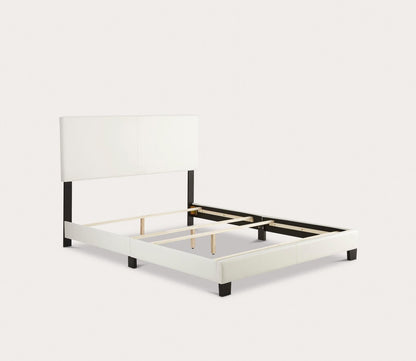 Fairfield Faux Leather Upholstered Platform Bed by Arkotec