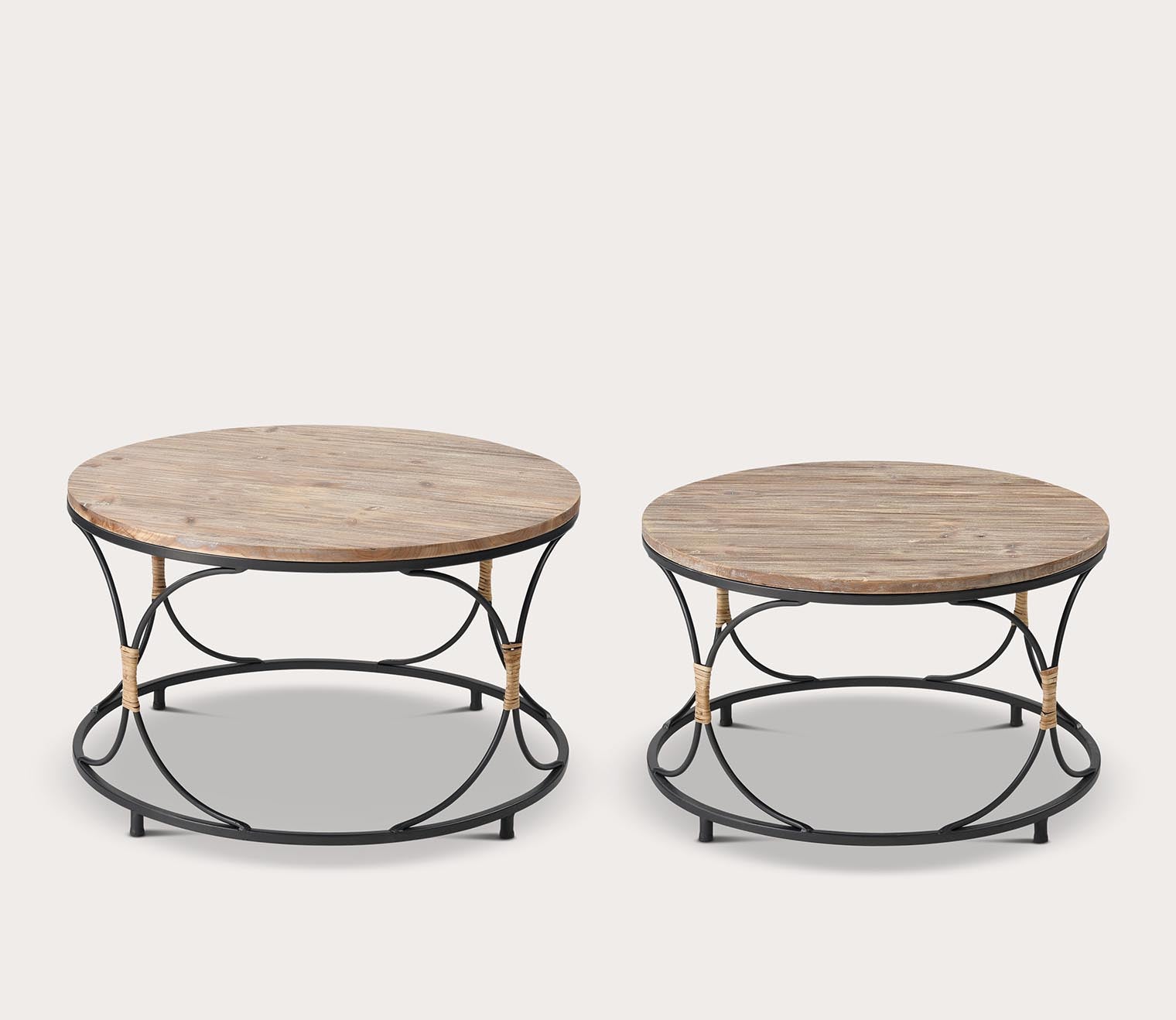 Fisher Island Coffee Tables Set of 2