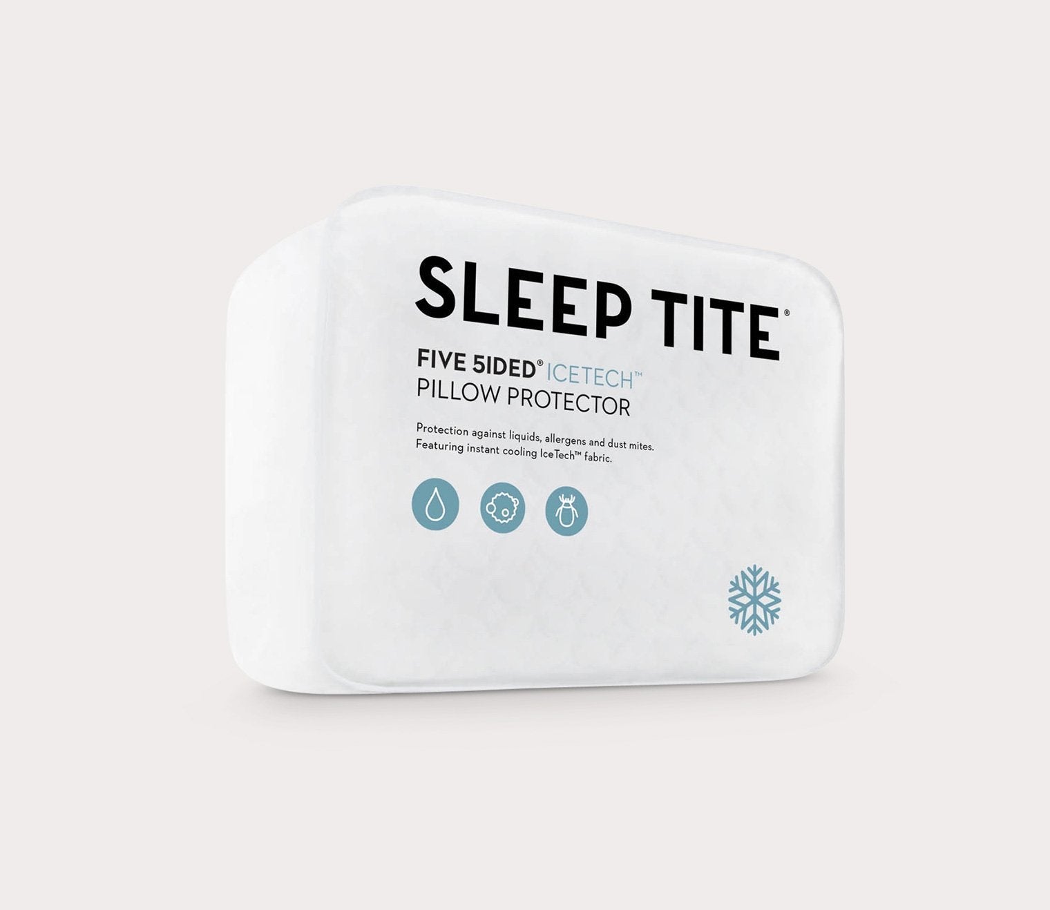 Five Sided IceTech Waterproof Pillow Protector 2-Pack by Malouf