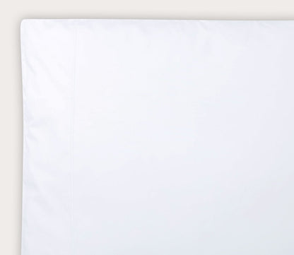 Flandre Embroidered Organic Cotton Percale Duvet Cover by Yves Delorme