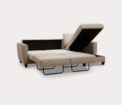 Flex Loveseat Chaise Sleeper Sofa by Luonto