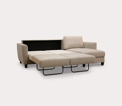 Flex Loveseat Chaise Sleeper Sofa by Luonto