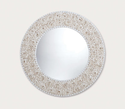 Floral Clam Shell Wall Mirror by Elk Home