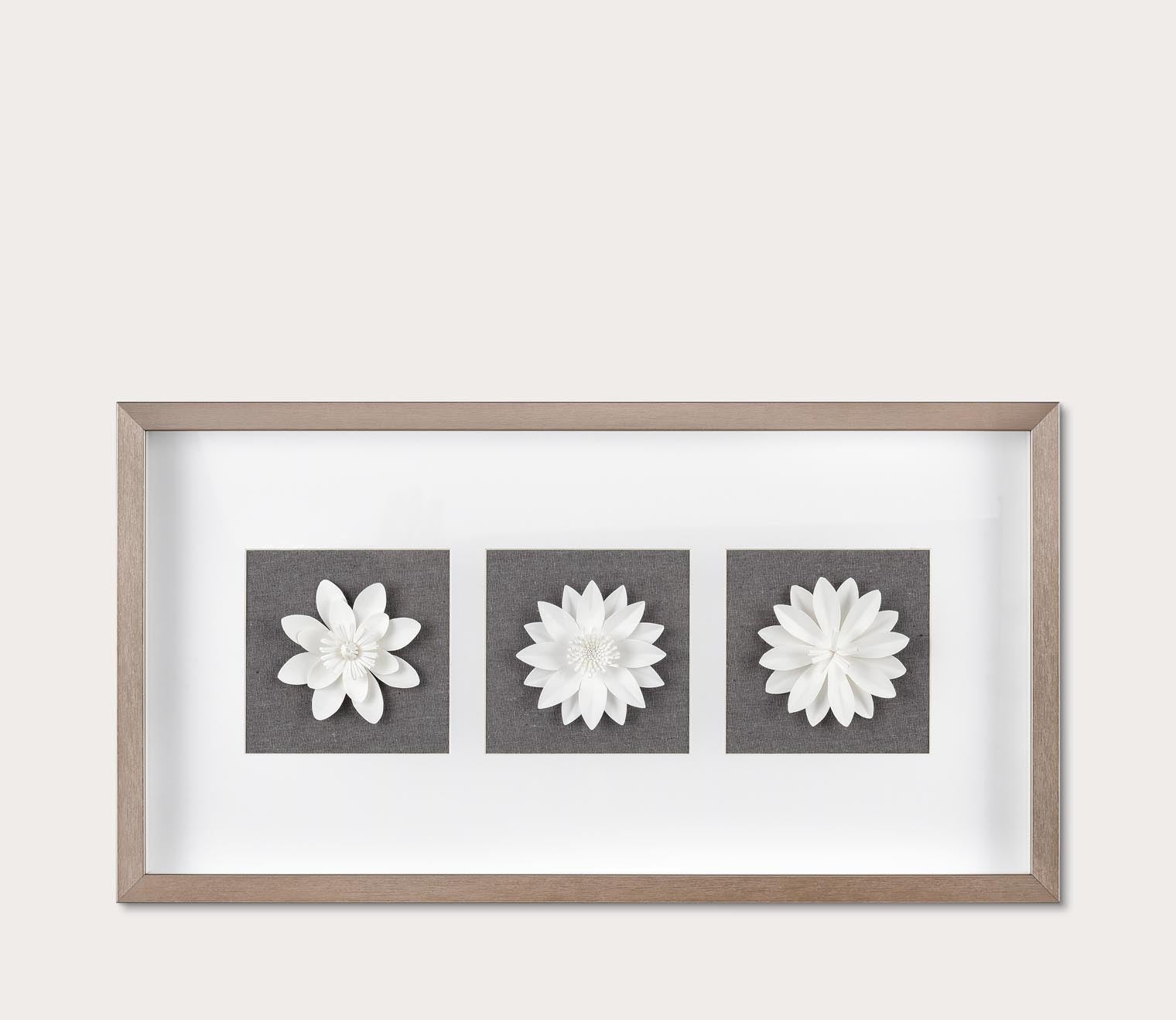 Floral Shadow Framed Wall Art