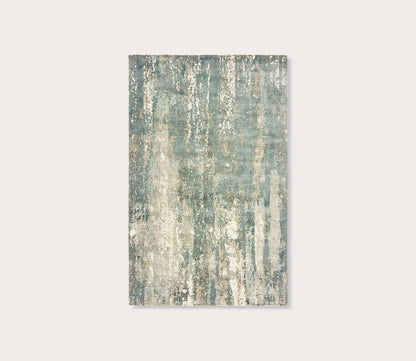 Formations Blue and Beige Abstract Area Rug by Oriental Weavers