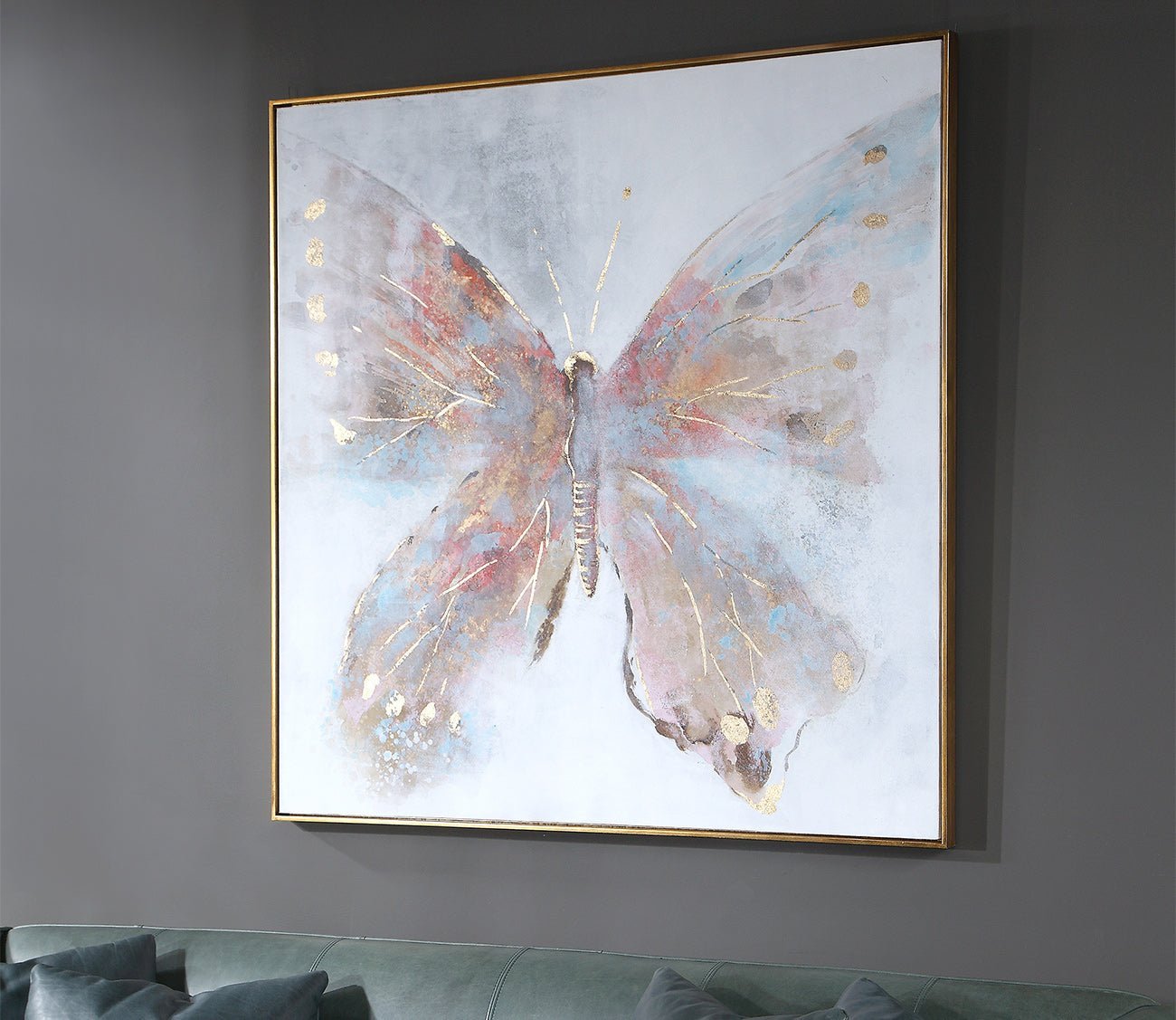 Free Flying Hand Painted Canvas by Uttermost