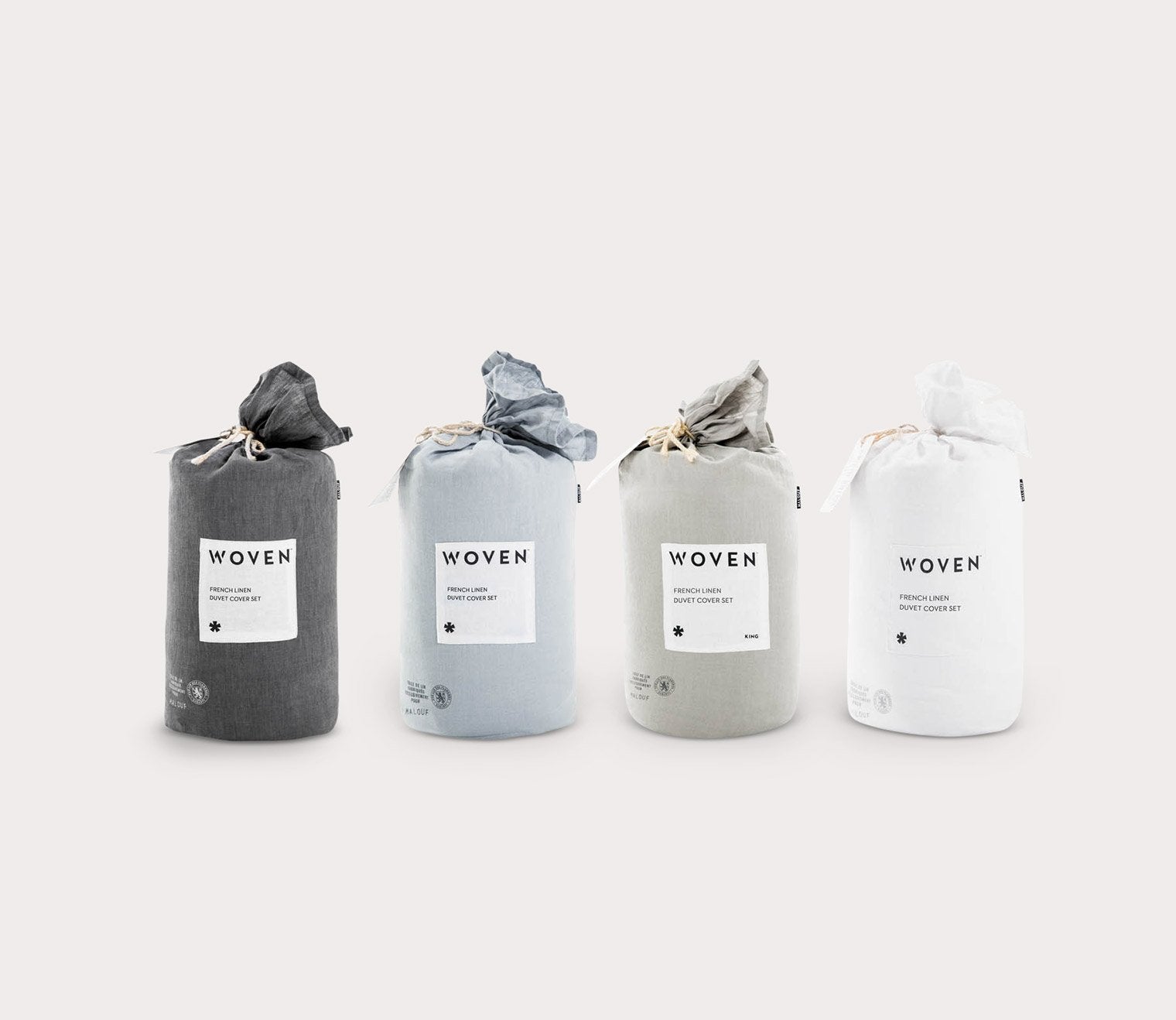French Linen Duvet Cover Set by Malouf