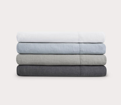 French Linen Duvet Cover Set by Malouf