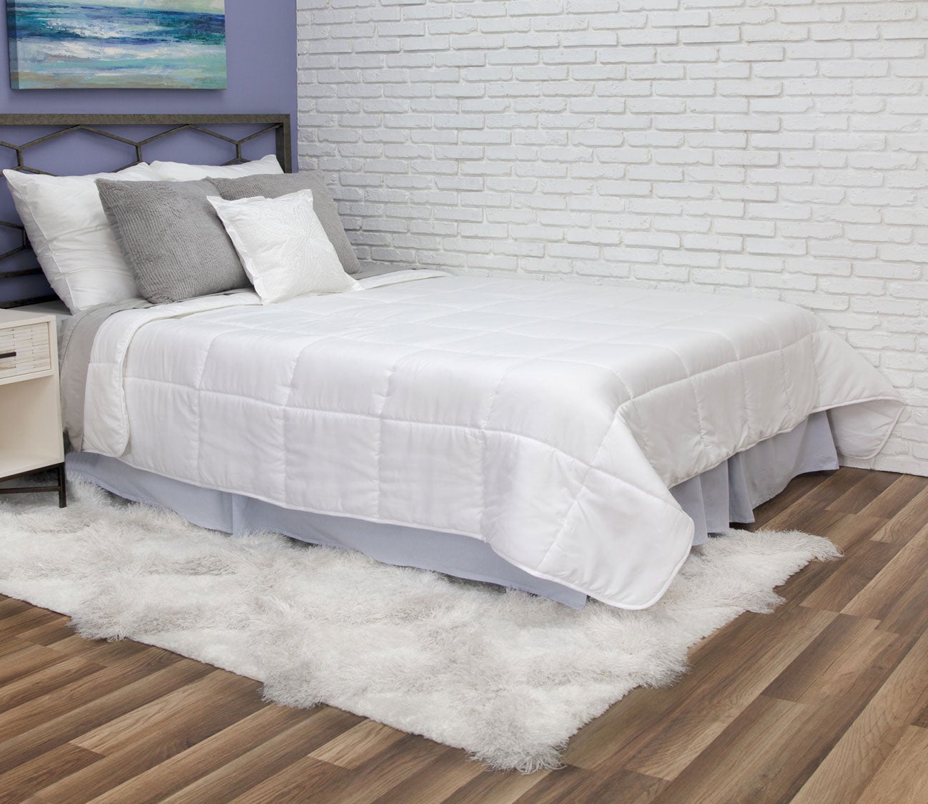 Fresh and Clean Antimicrobial Fiber Comforter by Soft-Tex