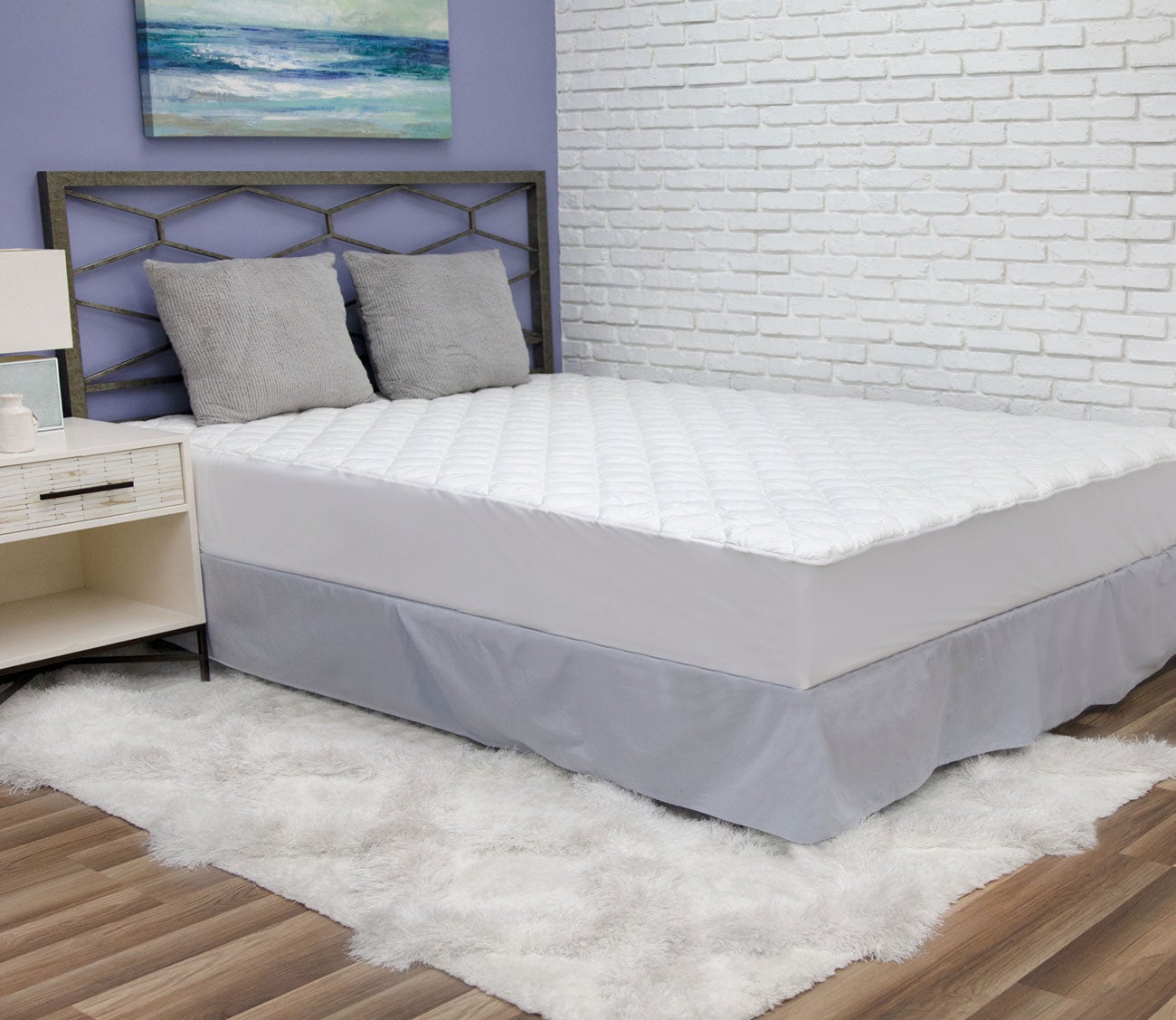Fresh and Clean Antimicrobial Mattress Pad by Soft-Tex