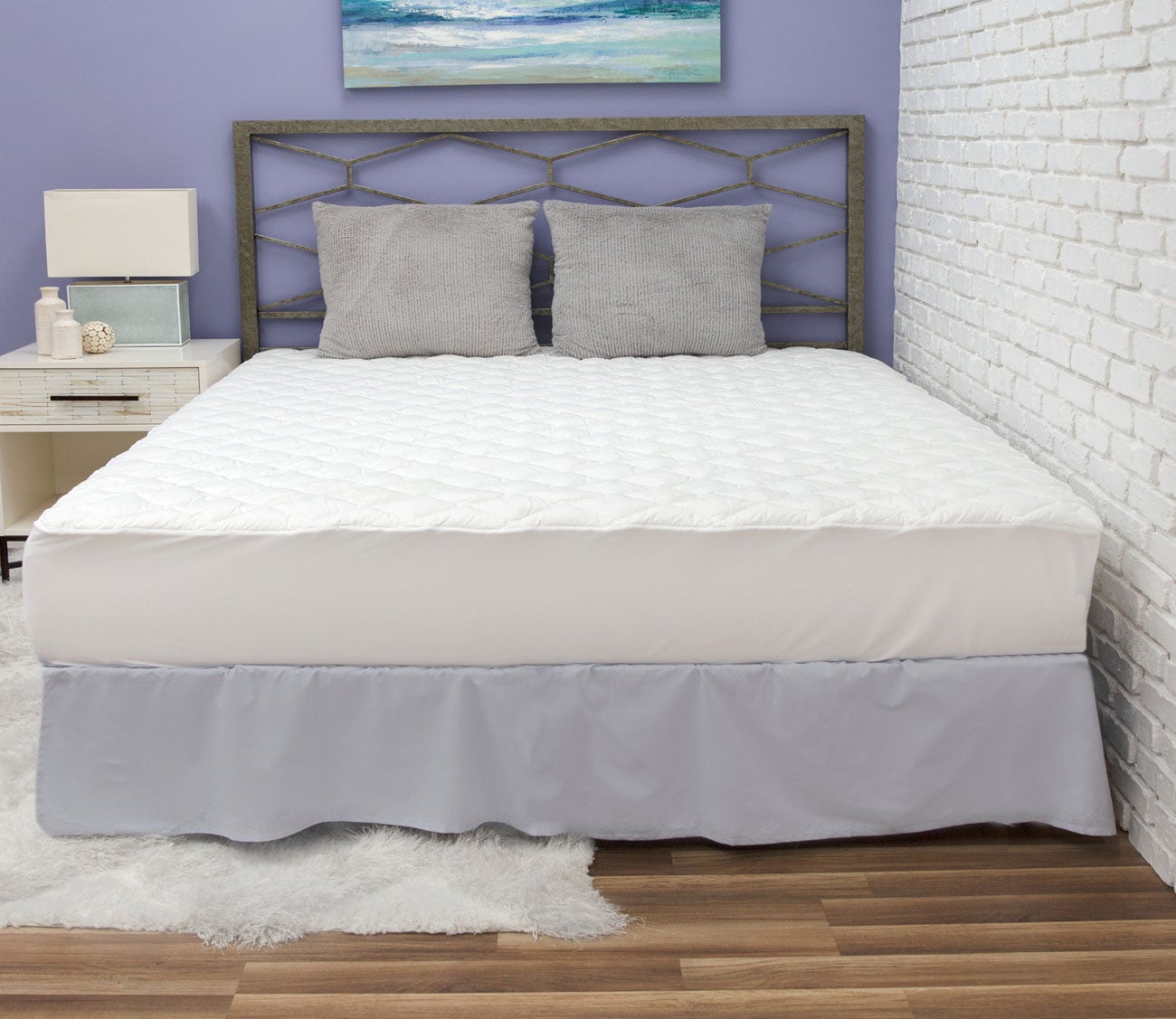 Fresh and Clean Antimicrobial Mattress Pad by Soft-Tex