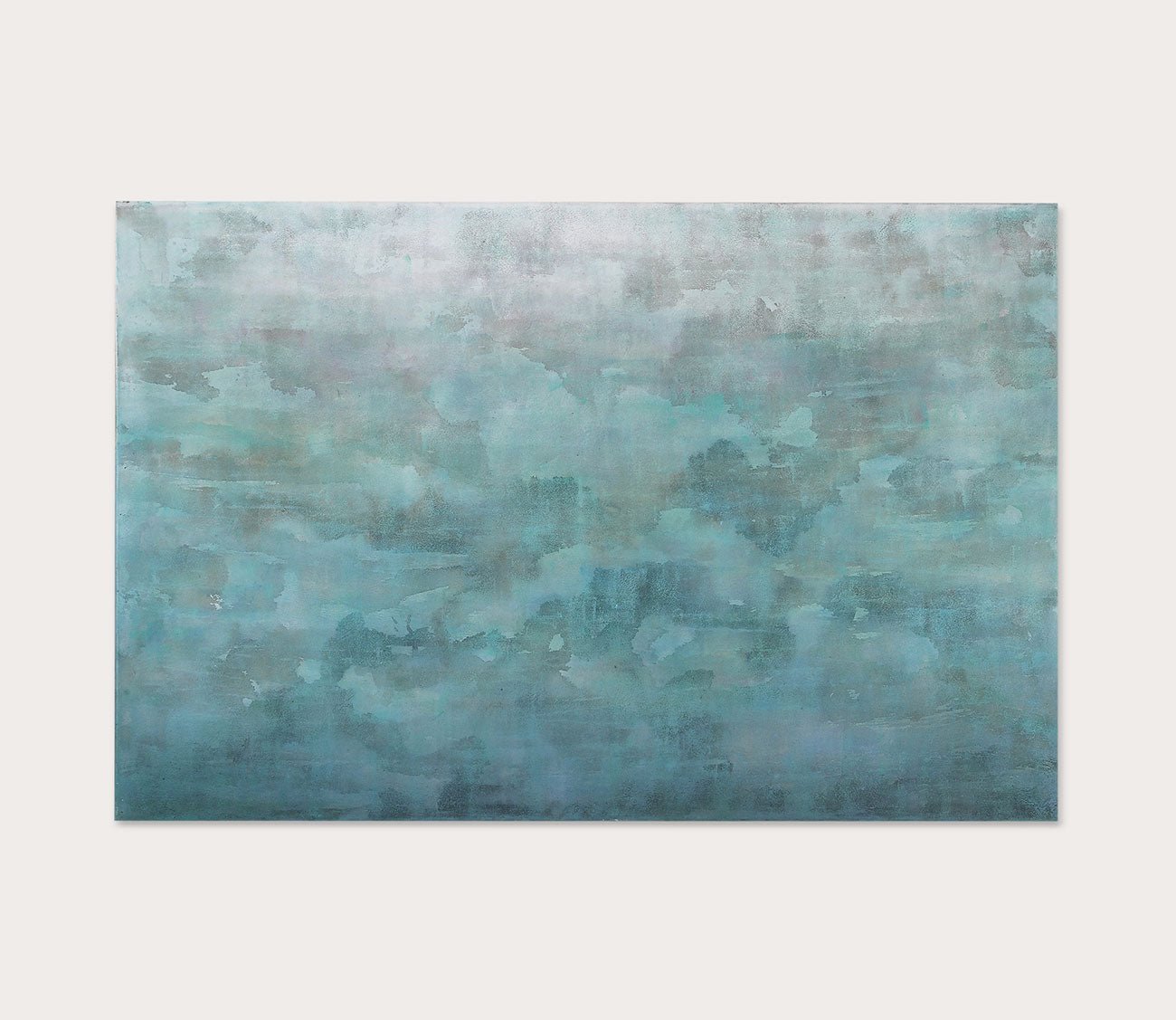 Frosted Landscape Hand Painted Canvas by Uttermost