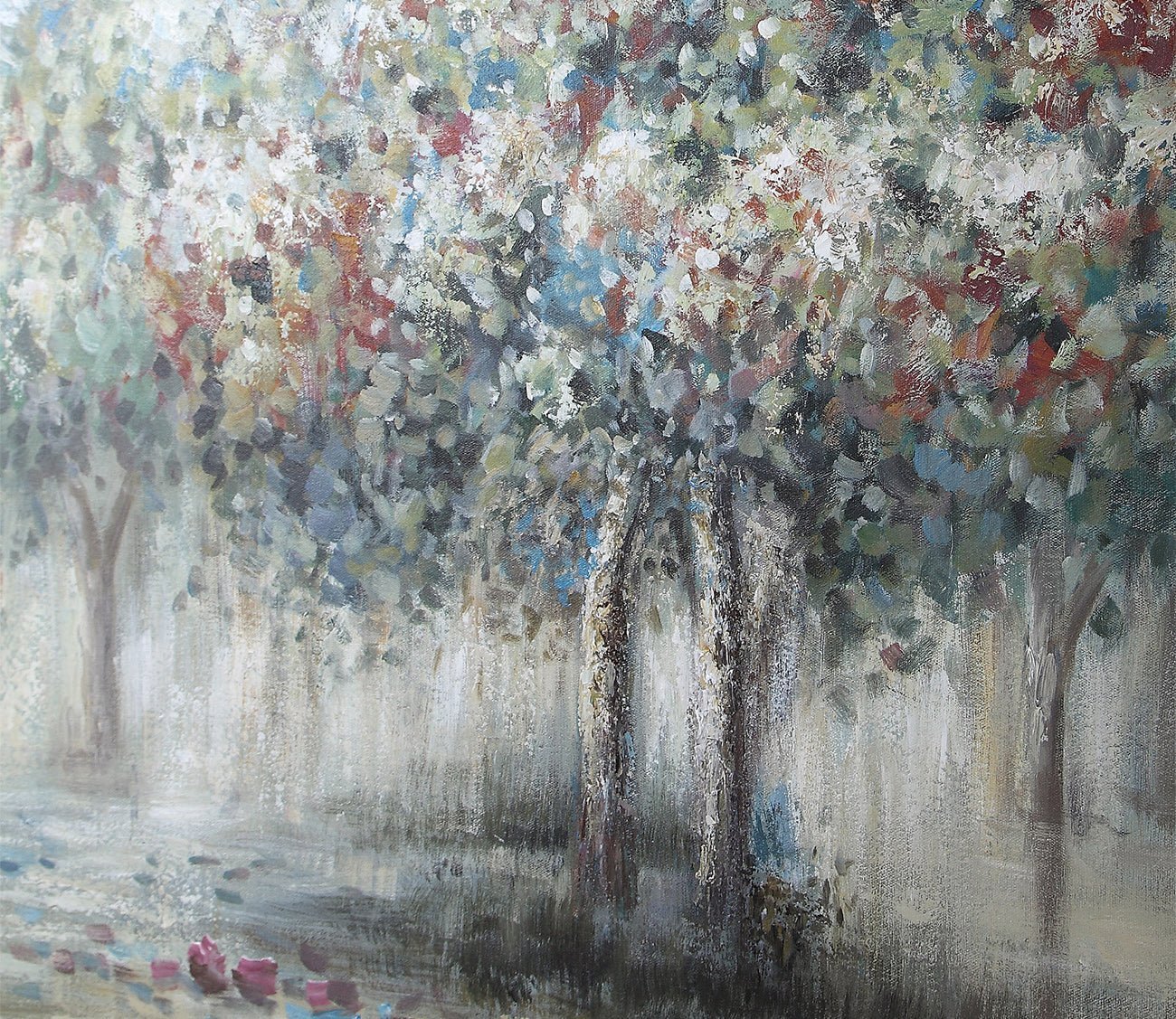 Fruit Trees Hand Painted Canvas by Uttermost