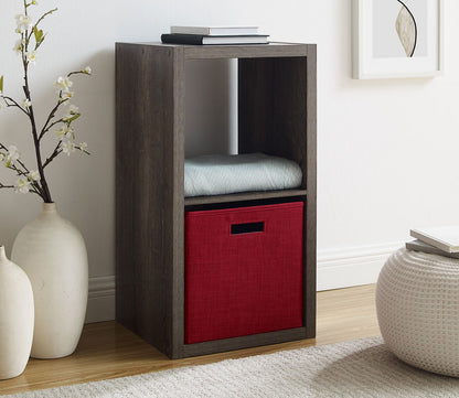Galli Espresso 2 Cubby Storage Cabinet by Linon