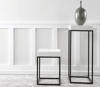 Gambia Marble Accent Table by Uttermost