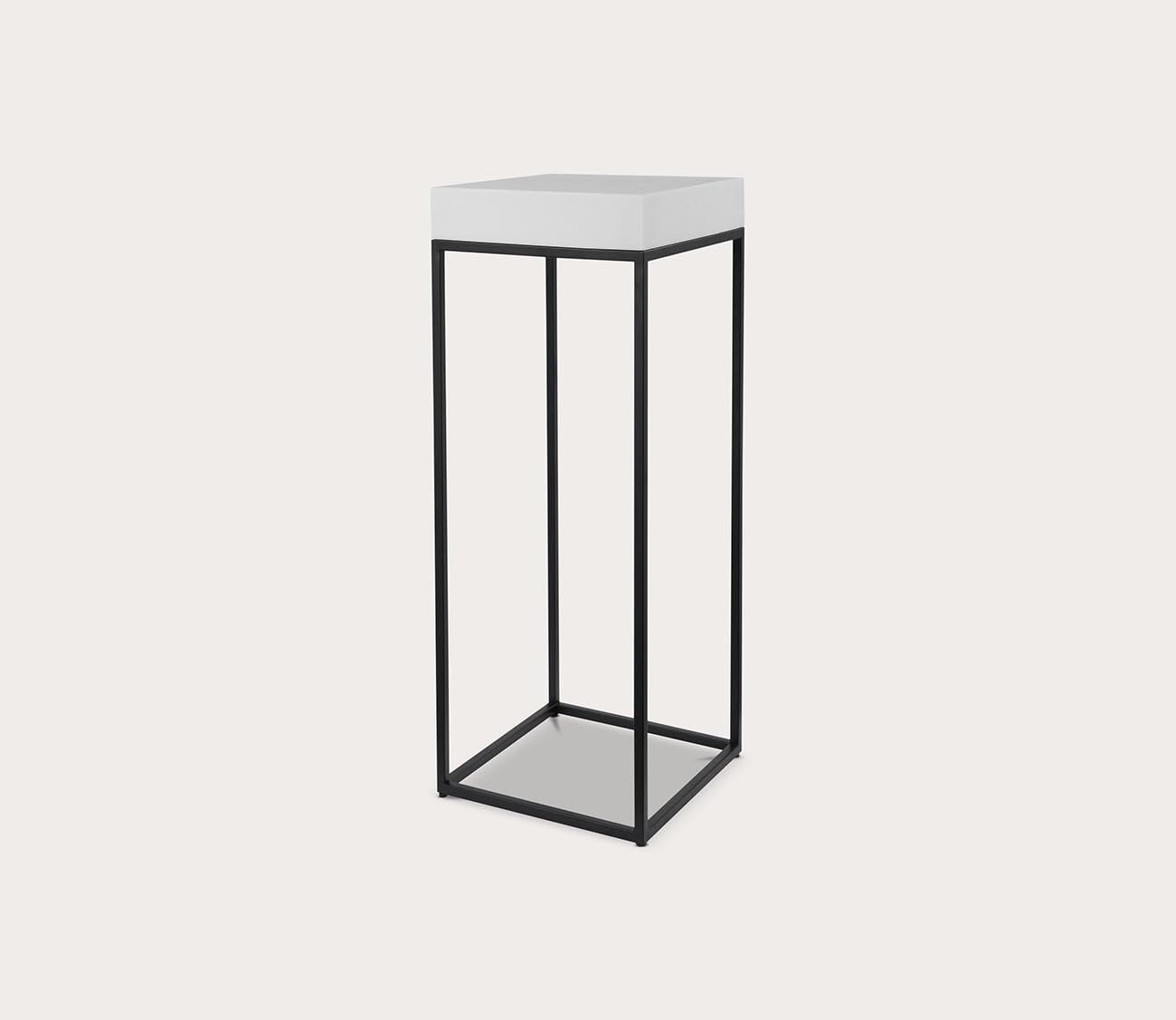 Gambia Marble Plant Stand by Uttermost