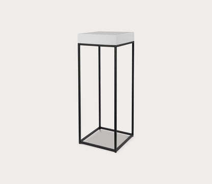 Gambia Marble Plant Stand by Uttermost