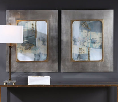Gilded Whimsy Framed Prints Set of 2 by Uttermost