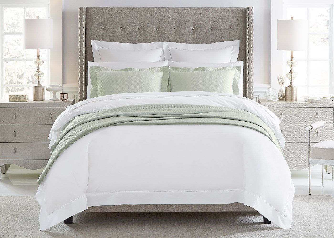 Giza Percale Cotton Duvet Cover