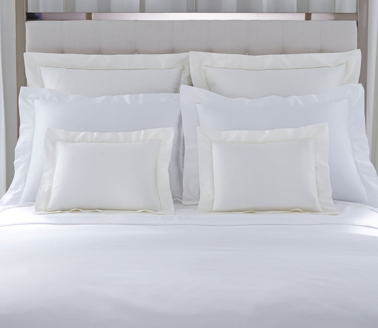 Giza Sateen Cotton Pillow Shams