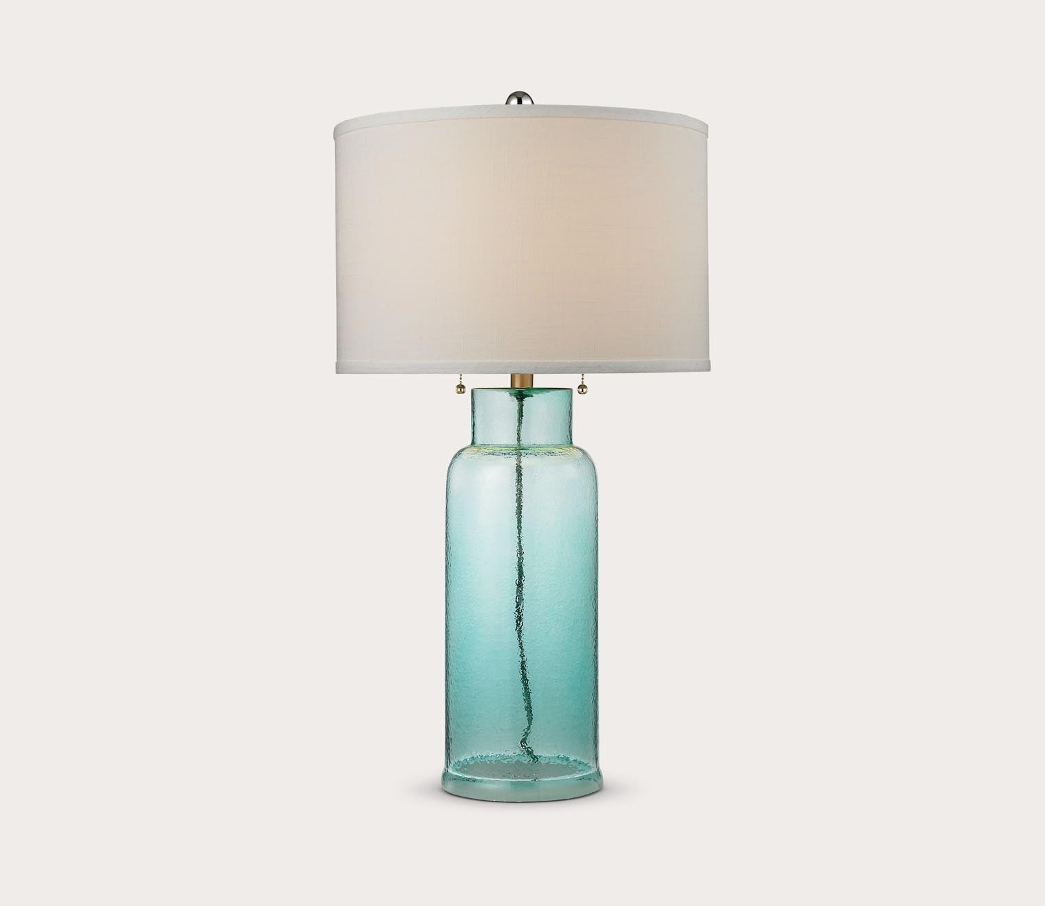 Glass Bottle Table Lamp