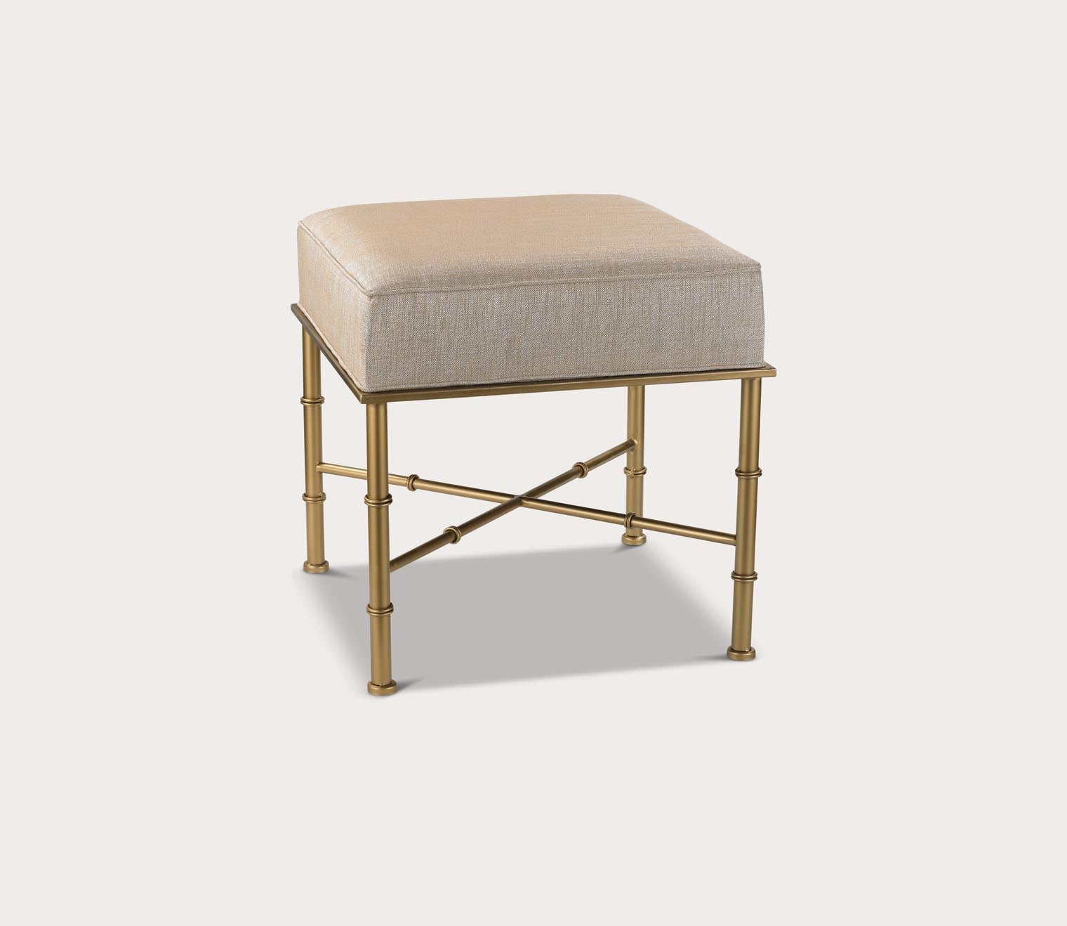 Gold Cane Stool