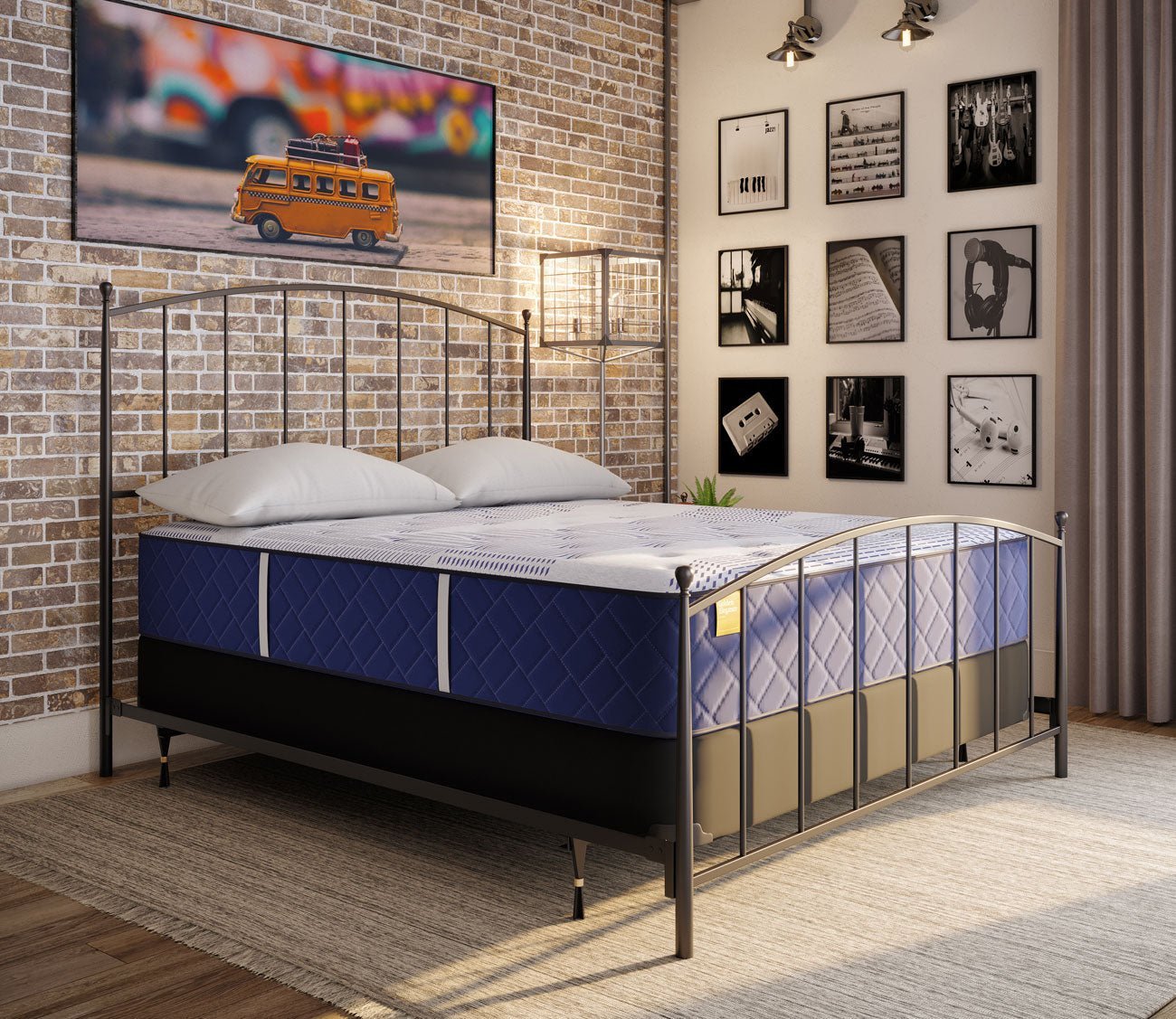 Golden Elegance Etherial Plush Mattress